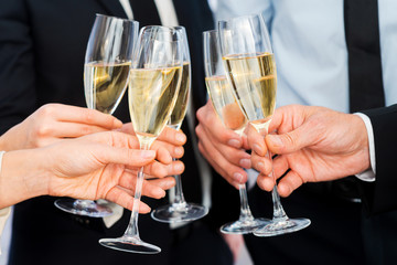 Cheers to success.