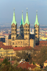 Fototapeta na wymiar Dome of Bamberg