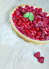 tarte framboise