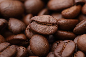 background of coffee beans