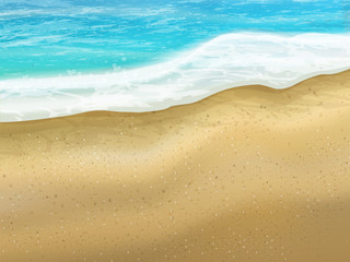 Fototapeta na wymiar sand of beach scene background