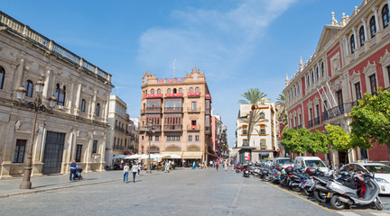 Seville - Saint Francis square - Plaza San Francisco.