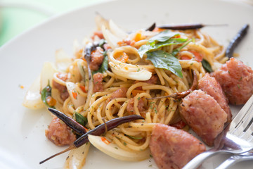 fettuccine carbonara