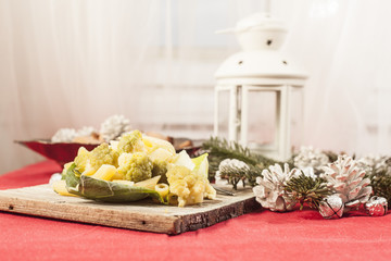 Pasta with cabbage and anchovies