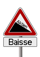 Obraz premium Baisse