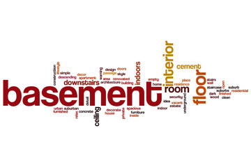 Basement word cloud