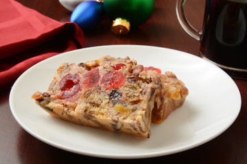 Christmas fruit cake