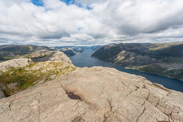 Pulpit Rock at Lysefjorden (Norway)