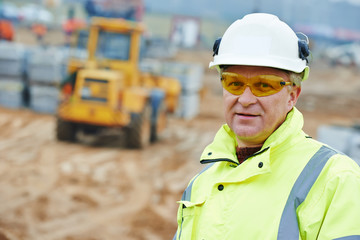 construction building site foreman