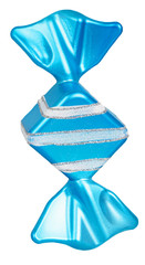 Bright Christmas tree toy blue candy
