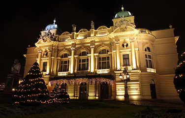 Juliusz Slowacki Theatre in Krakow, Poland