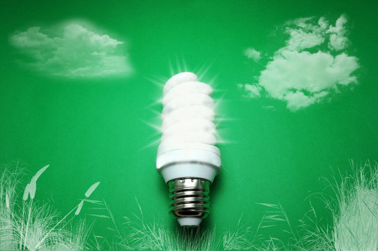 Green Energy Saving Light Bulb