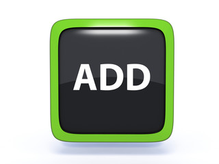 add square icon on white background