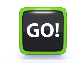 go square icon on white background