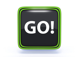 go square icon on white background