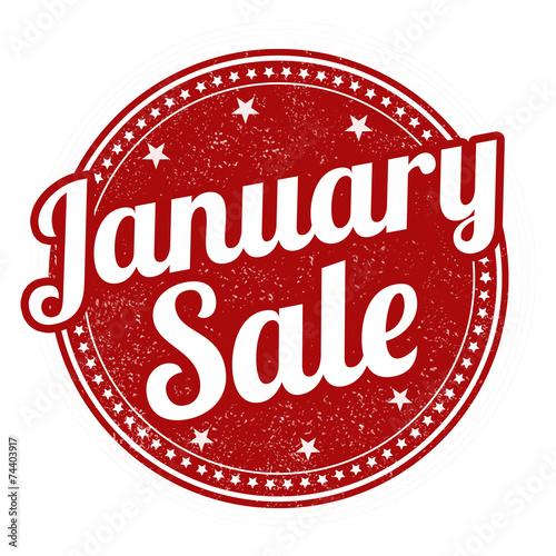"January sale stamp" Stock image and royaltyfree vector files on