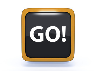 go square icon on white background