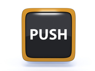 push square icon on white background