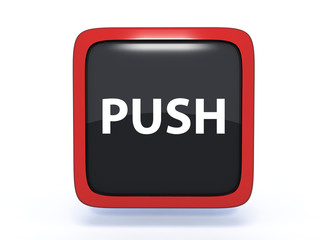 push square icon on white background