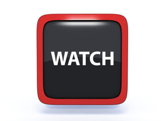 watch square icon on white background