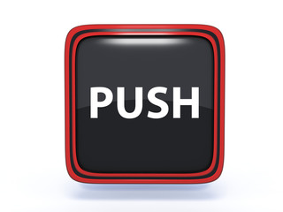 push square icon on white background