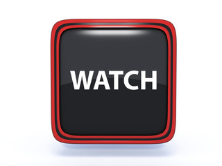 watch square icon on white background