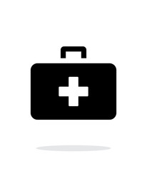 Medical Case icon on white background.