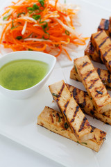 Grilled tofu