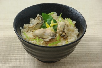 牡蠣ご飯