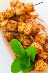 Grilled pineapple