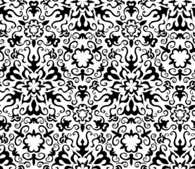 Vector seamless kaleidoscope pattern