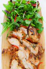 Grilled spicy chicken