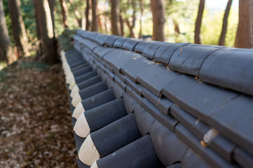 Obraz premium Ojukheon wall taken in Gangneung, South Korea