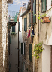 Fototapeta na wymiar Street in Italy