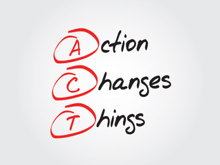Action Changes Things (ACT), vector business acronym