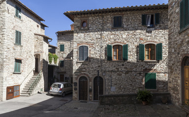 Small square in Italy