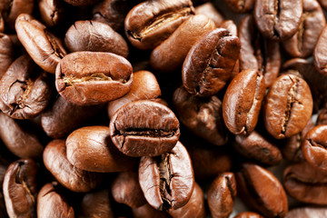 Coffee beans, close-up