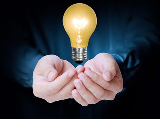 Ideas light bulb