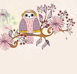 cartoon owls