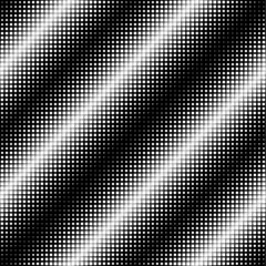 Op Art Design, Striped Vector Seamless Pattern