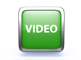video square icon on white background
