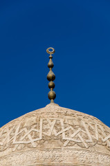 Fototapeta na wymiar Kuppel einer Moschee in Sharm el Sheikh Sinai