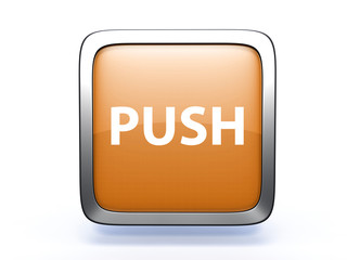 push square icon on white background