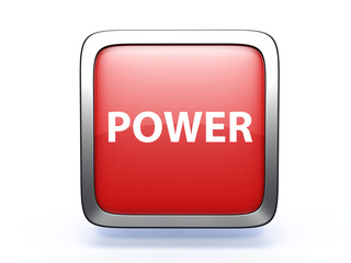 power square icon on white background