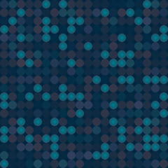 abstract background of glowing circles