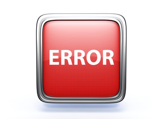 error square icon on white background