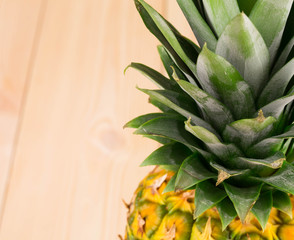 Pineapple closeup