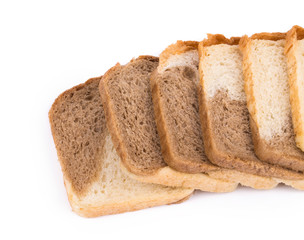 White brown bread.