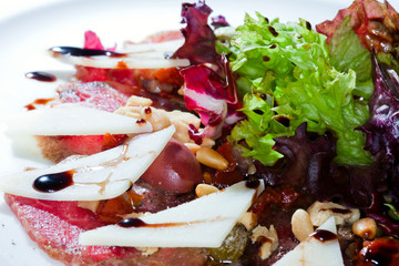 beautifully designed salad