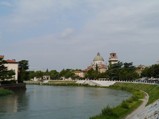 The church of San Giorgio in Braida in Verona